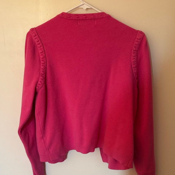 Pink Cardigan Sweater - Picture 5 of 10